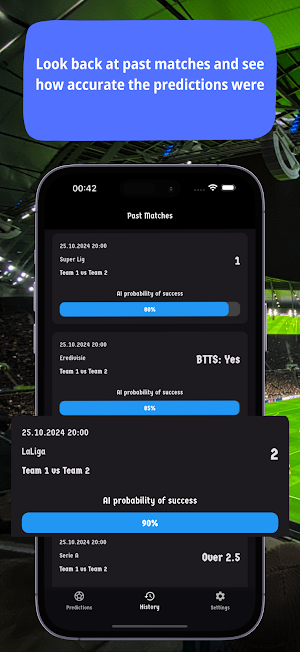 BetLogic AI: Daily predictions Screenshot 2