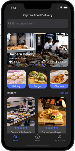 Zeymur Multi Rest Template XF Screenshot 0