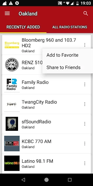 Oakland Radio Stations - USA Screenshot 1