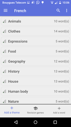 My personal dictionary - WordTheme Pro Screenshot 1