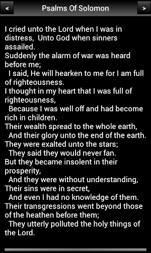 Psalms Of Solomon FREE Screenshot 2