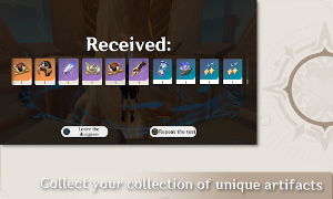 Wish and Artifacts: Genshin Screenshot 1