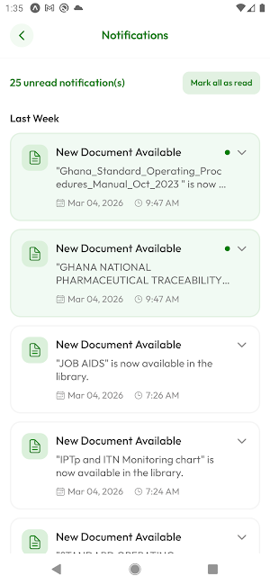 GHS eLibrary Screenshot 0