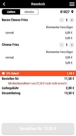 089 Burger & more Neuperlach Screenshot 1