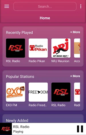 A2Z Reunion FM Radio screenshot 1