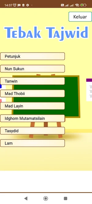 Tebak Tajwid Screenshot 0