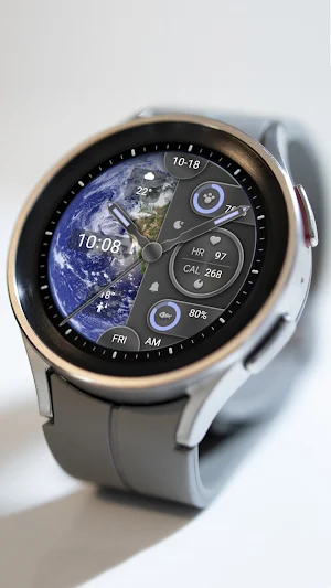 Semimetallic Earth ZKin Watch Screenshot 2