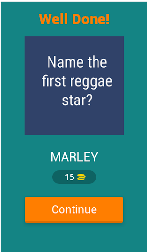 Reggae Quiz Screenshot 2