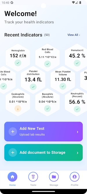 Labio - Personal Lab Tracker Screenshot 0