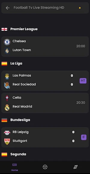 Football Tv Live Streaming HD Screenshot 3