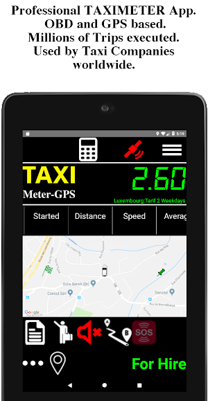 Taximeter-GPS Driver Screenshot 0