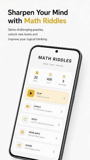 Maths | Math Riddles & Puzzles Screenshot 0