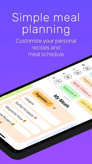 What's for Din: Meal Planner Screenshot 0