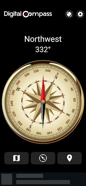 Digital Compass Navigator Screenshot 1