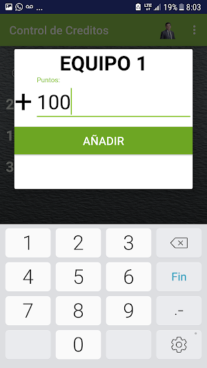 Control de Creditos Screenshot 3