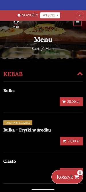 Kebab u Pajdy Częstochowa Screenshot 0