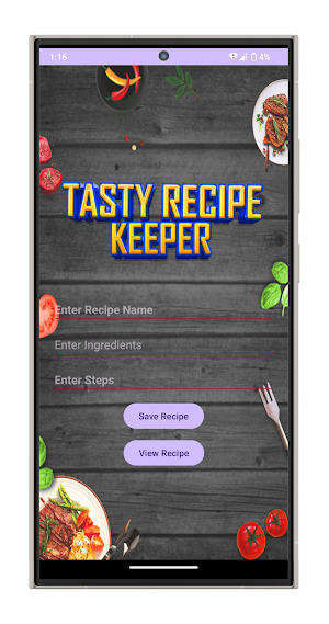Tasty Recipe Keeper Screenshot 0