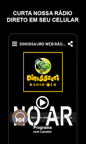 DINOSSAURO WEB RÁDIO Screenshot 0