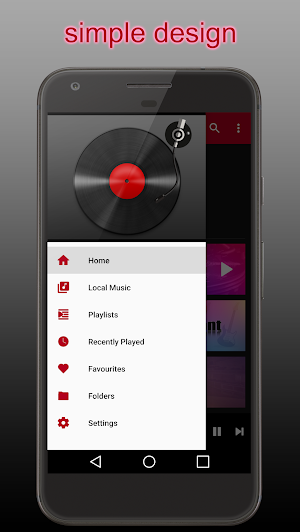 Volume Booster Music Player Screenshot 1