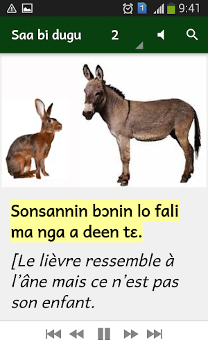 Proverbes dioula Screenshot 1