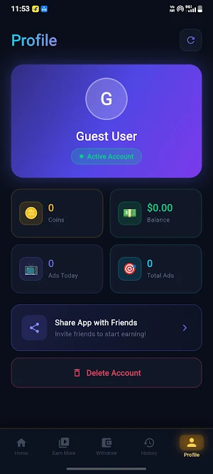 Watch Video Earn Money Daily Screenshot 3