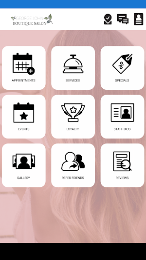 George John Boutique Salon Screenshot 0