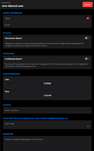 SMS Pro: Aviation Safety Screenshot 2
