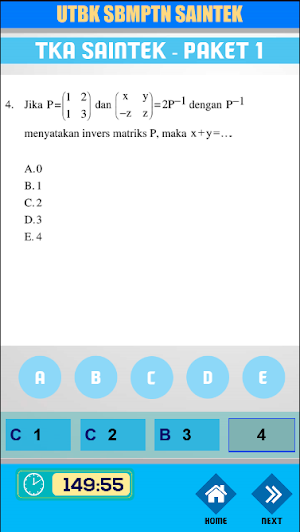 UTBK SBMPTN SAINTEK Screenshot 2