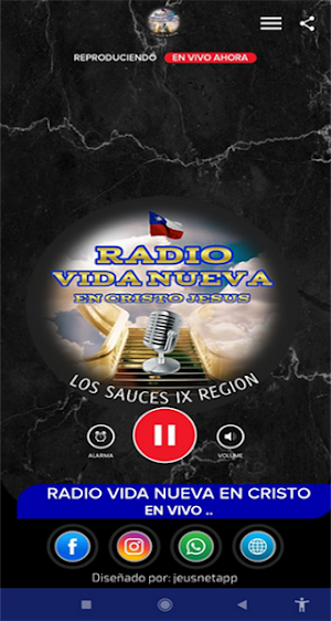 Radio Vida Nueva En Cristo Screenshot 0