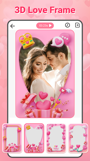 Love Collage Photo-Photo Frame Screenshot 1