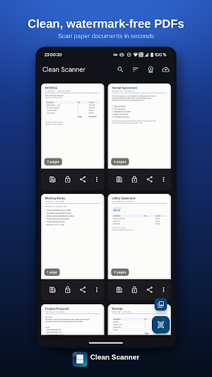 Clean Scanner: Scan to PDF Screenshot 0