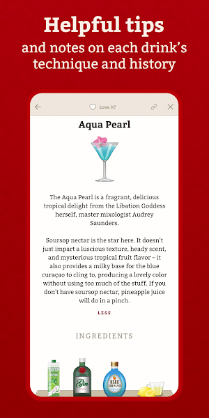 Cocktail Party: Drink Recipes & Ingredient Library Screenshot 3