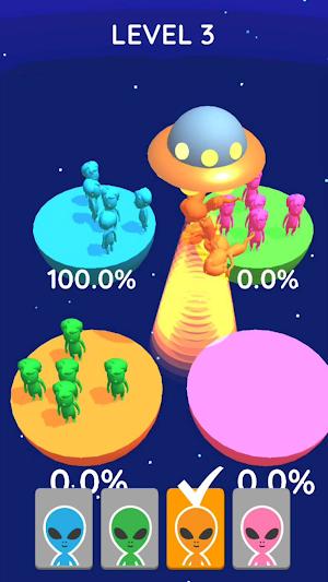 UFO Catch Sorting Screenshot 0