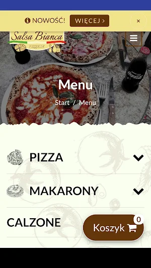 Pizzeria Salsa Bianca Screenshot 1