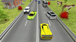 Car Racing Traffic Driving Pro Screenshot 1