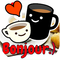 bonjour et bonne nuit stickers