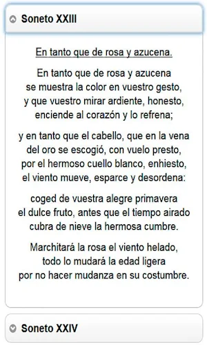Garcilaso de la Vega - poemas Screenshot 3