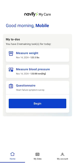 navify® My Care Screenshot 1