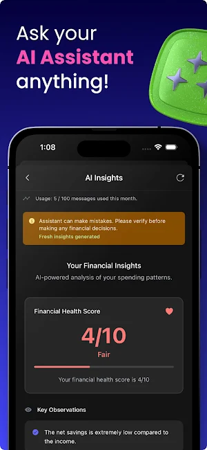 CoupleCents Tracker Screenshot 3