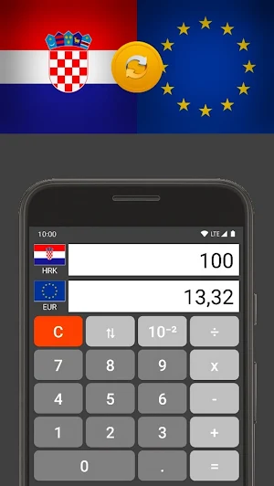 Euro / Croatian Kuna Screenshot 1