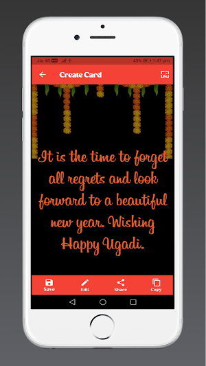 Ugadi Greetings Screenshot 2
