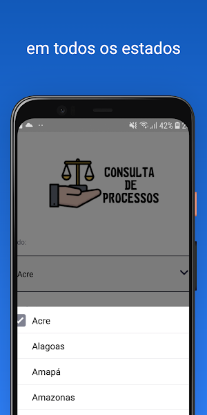 Consulta de Processos Screenshot 2