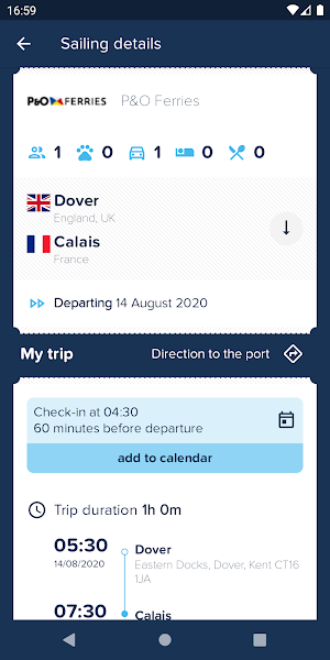 Direct Ferries - Ferry tickets Screenshot 2