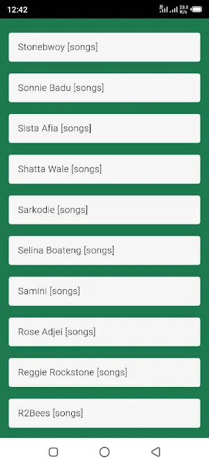 All Ghana Music: Mp3 Songs Screenshot 0