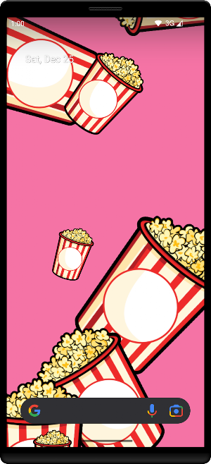 Popcorn Live Wallpaper Screenshot 2