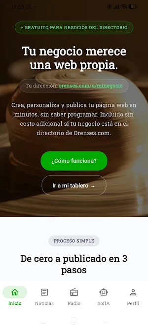 Orenses.com Screenshot 3