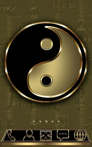 Ying Yang  GO Launcher theme Screenshot 1