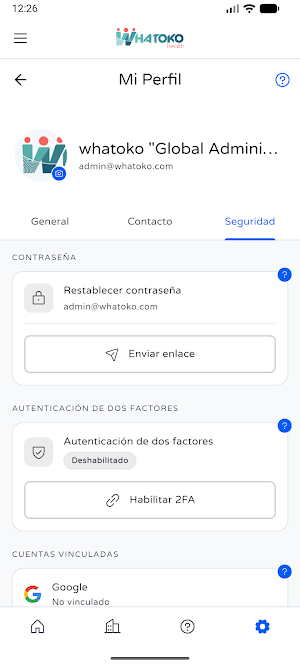 Whatoko Health Entidades Screenshot 2