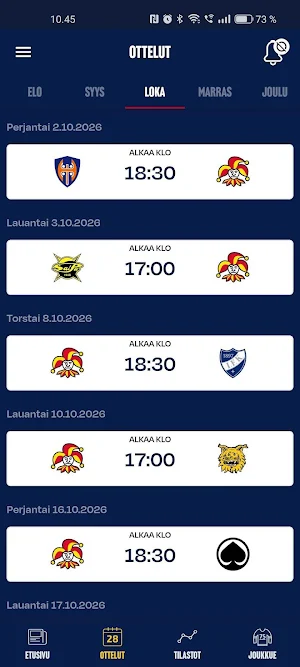 Jokerit Screenshot 3
