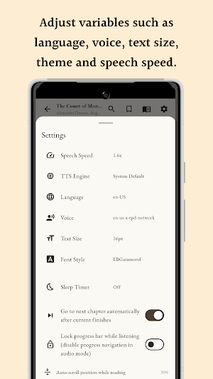 EPUB Reader - TTS & Offline Screenshot 3
